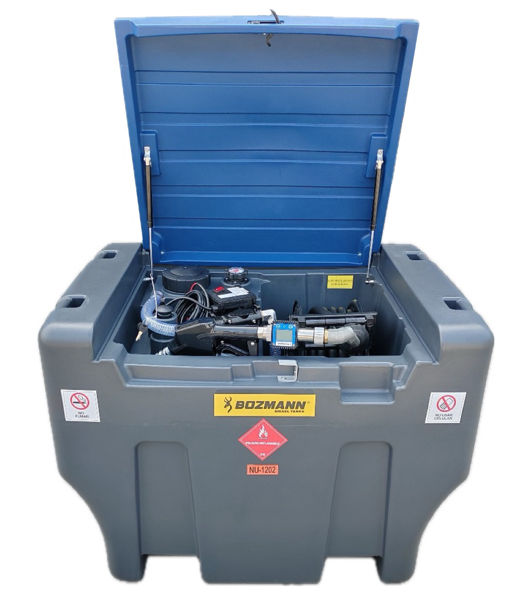 ESTANQUE B400H BOZMANN TAPA NEGRA - Imagen 4