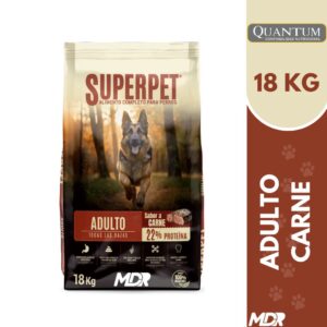 ALIMENTO SECO SUPERPET ADULTO CARNE 18 KG